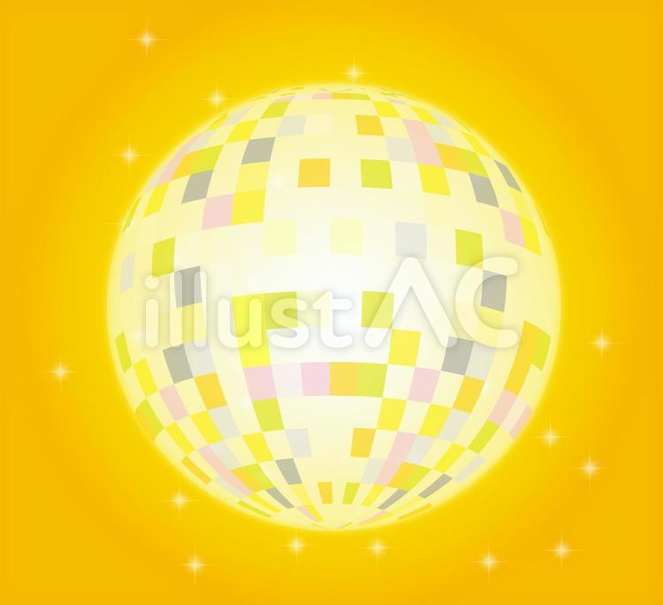 ミラーボールイラスト No 無料イラストなら イラストac