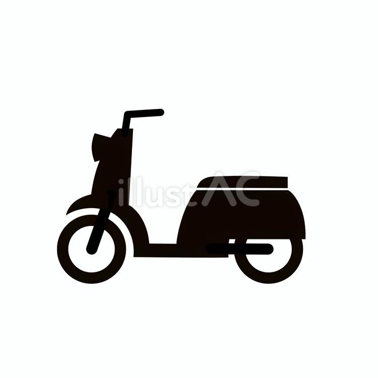 スクーターのピクトグラム スクーター,ピクトグラム,アイコンのイラスト素材