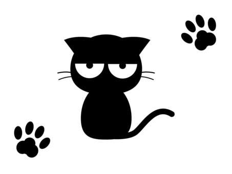 黑貓, JPG, PNG 和 AI 黑貓, 動物, 黑貓, 側影, JPG, PNG 和 AI