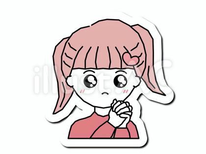 シンプルで可愛い女性C 9