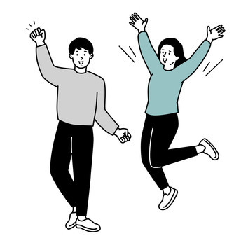 Hình minh họa, người, đàn ông và phụ nữ, guts pose, 