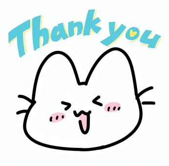 Yurui Neko no thank you, con mèo, cảm tạ, bạn, JPG và PNG