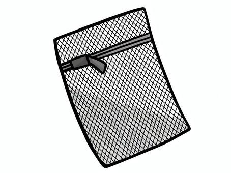 洗濯ネット 洗濯,ネット,ランドリー,洗濯物,入れる,保護,クリーニング,メッシュ,網,角型のイラスト素材