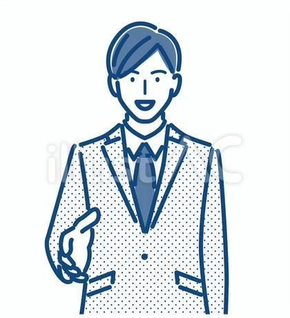 握手するビジネスマン