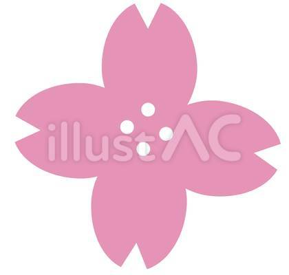 桜の花 アイコン 花びら シンプル