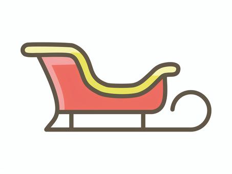 アイコン【そり】3 アイコン【そり】3 アイコン,クリスマス,冬,そり,素材,デザイン,サンプル,シンボル,マーク,ベースのイラスト素材