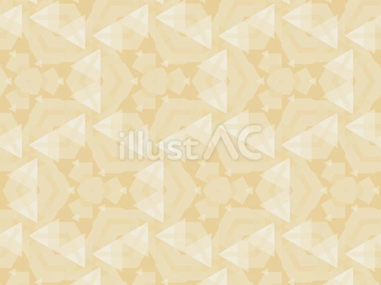 茶色の幾何学模様が織りなす抽象画1145 幾何学模様,茶色,ベージュのイラスト素材