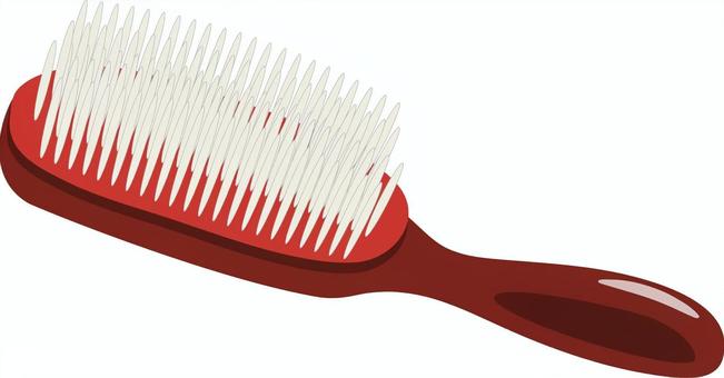 デンマンブラシ ヘアブラシ,デンマン,ブラシ,美容院,美容室,理容室,理髪店,床屋,ヘアー,サロンのイラスト素材
