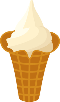 Soft cream, sweets, confectionery, sweetness, JPG, PNG and AI