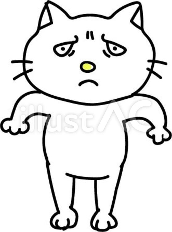 怒っている猫 猫,怒っている猫,怒りのイラスト素材