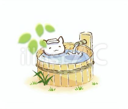 温泉(夏)
