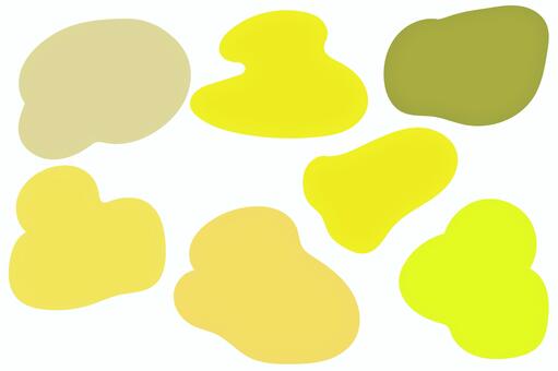 背景素材などに、黄色系。 ふきだし,セリフ,メッセージ,背景,素材,黄色,テキスト,会話,コミック,フレームのイラスト素材