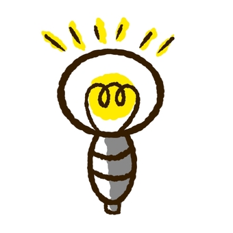 Illustration, light bulb, important, inspiration, 