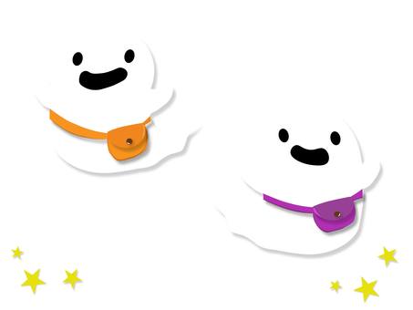 插图, 万圣节, 闹鬼, 给糖就捣蛋, 