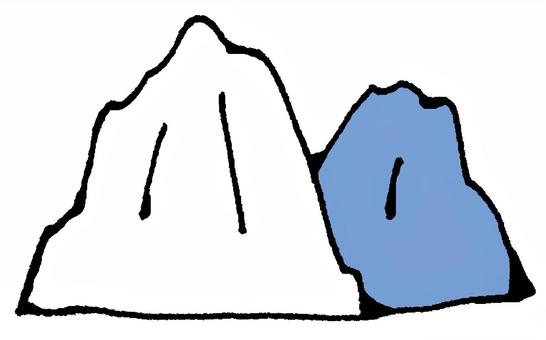 冬の山