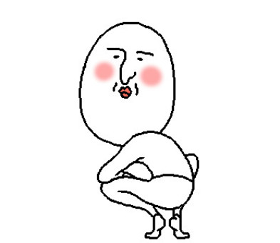 しゃがむおっちゃん 座る,しゃがむ,かがむ,ヤンキー,ヤンキー座り,不良,振り向く,見つめる,人物,男性のイラスト素材