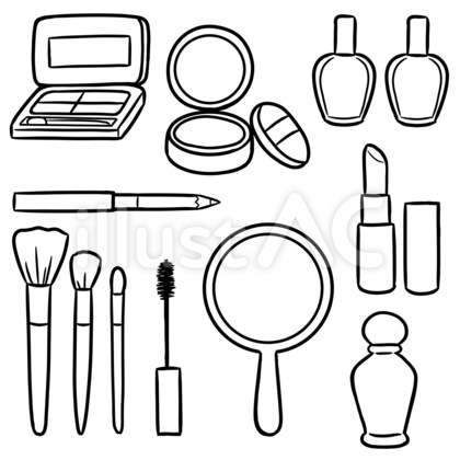 化粧品(線画)