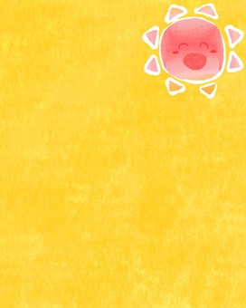 にこにこ太陽♪ かわいい,太陽,晴れ,晴天,天気,明るい,にこにこ,笑顔,笑う,ご機嫌のイラスト素材
