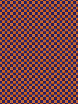 レトロオレンジ×ネイビーのチェッカー柄 背景,チェッカー,アメリカン,レトロ,西洋,クラシック,ベーシック,ネイビー,オレンジ,紺のイラスト素材