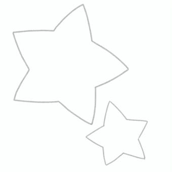 お星さま白 星,星柄,ゆるい,手描き,フリーハンド,デフォルメ,シンプル,かわいい,手書き,ラフのイラスト素材