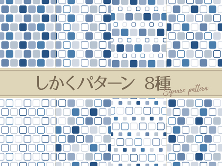 Illustration, pattern, four corners, background, 