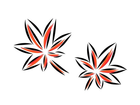 もみじ もみじ,葉っぱ,手書き,シンプル,挿絵,ラフ画,商用フリー,フリー素材のイラスト素材