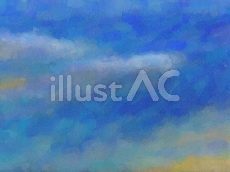 水彩絵具による抽象画風の背景素材 水彩,背景,にじみのイラスト素材