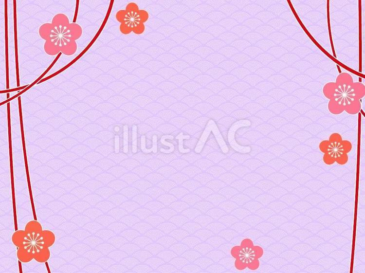 和風の壁紙 和柄,背景,壁紙のイラスト素材
