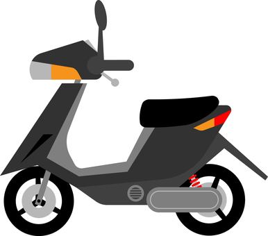 スクーター スクーター,原付,バイク,50cc,二輪,原動機付自転車,二輪車,自動二輪車,乗り物,車両のイラスト素材