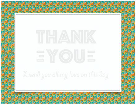thank you card EARTH thank you card EARTH プレゼント,茶色,カードのイラスト素材