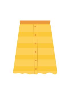 水泳タオル＿黄色 タオル,学校,小学校,中学校,授業,プール,海,水泳,夏,スポーツのイラスト素材