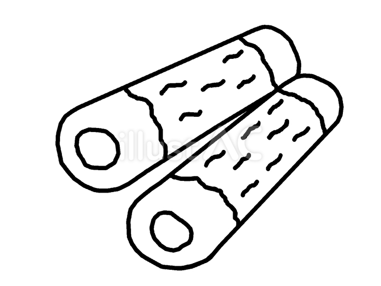 ちくわ ちくわ,食べ物,練り物のイラスト素材