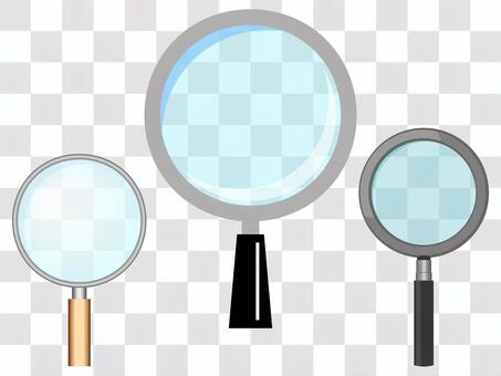 magnifying glass, magnifying glasses, search, look for, JPG, PNG and AI