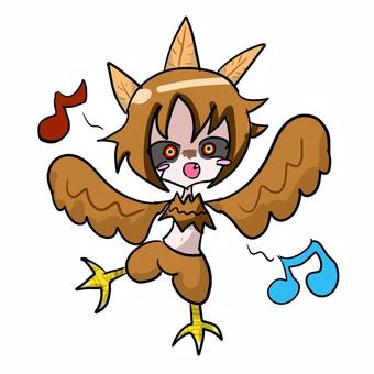 ハーピィ ハーピィ,モンスター,ファンタジー,rpg,可愛いのイラスト素材