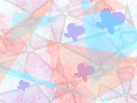 蝶が舞う背景　色違い1