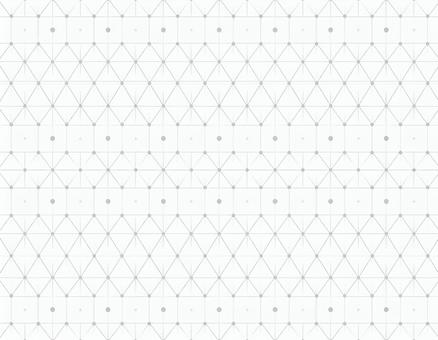 三角形や円が規則的に配置されたデザイン