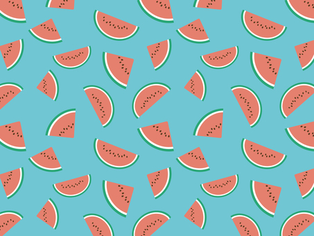 Seamless watermelon pattern, a watermelon, watermelon, handle, JPG, PNG and AI
