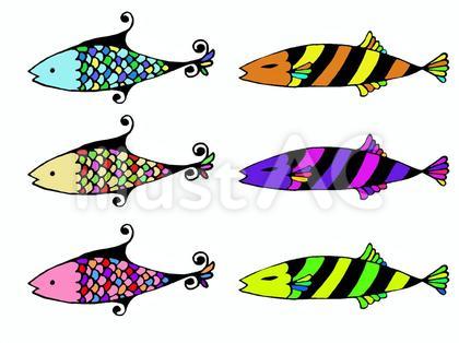【マーカー】魚②