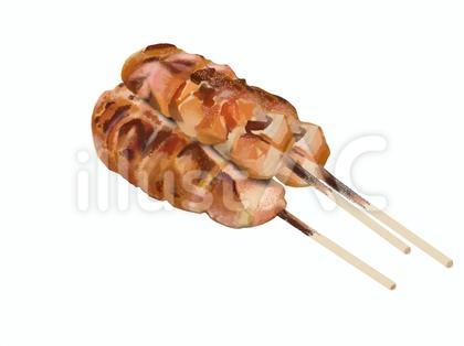 焼き鳥3本-6