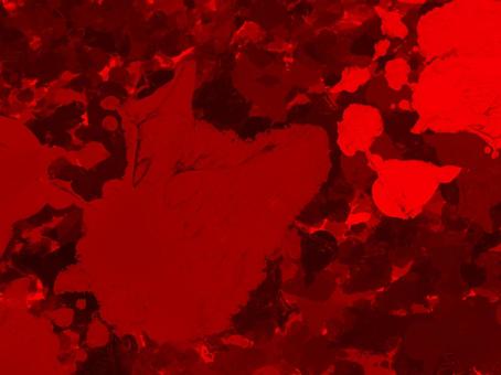 アクリル絵の具風赤色の大人っぽい背景 絵の具,怒り,激怒,憎悪,復讐,バナー,アイキャッチ,シンプル,手書き,おしゃれのイラスト素材