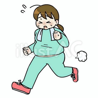 ダイエットする女性