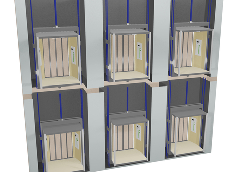 エレベーター エレベーター,エレベータ,昇降機,ev,elv,リフト,ケージ,シャフト,箱,四角のイラスト素材