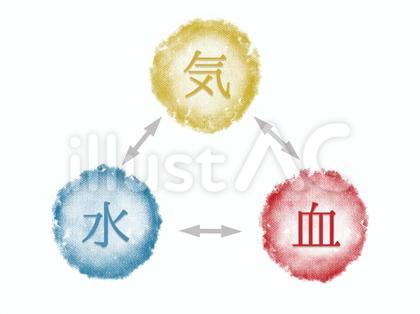 東洋医学 中医学 気血水 相関図