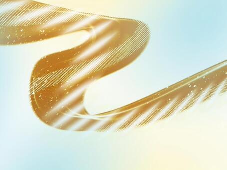 風のラインブラウン01k 風,エアリー,ブラウン,茶色,温かい,自然,ライン,抽象,背景,光のイラスト素材