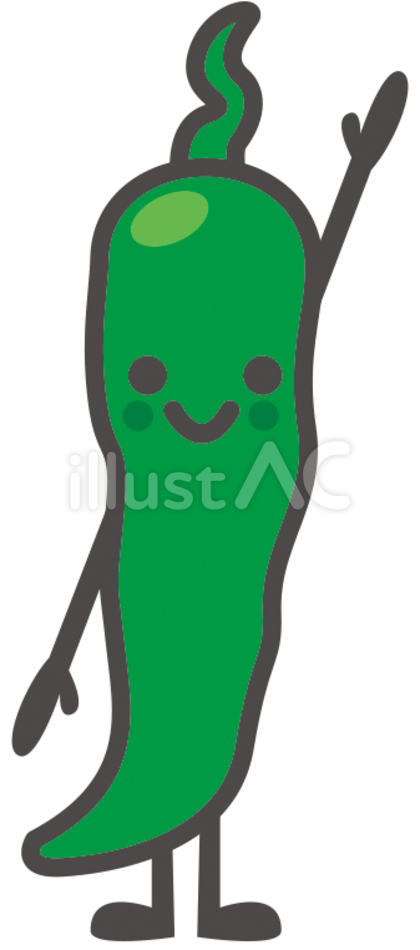 野菜キャラクター【ししとう】