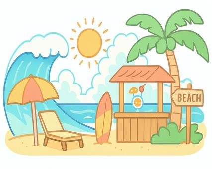南国 海辺編