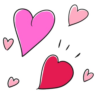 Flying hearts, heart, valentine, february, JPG and PNG