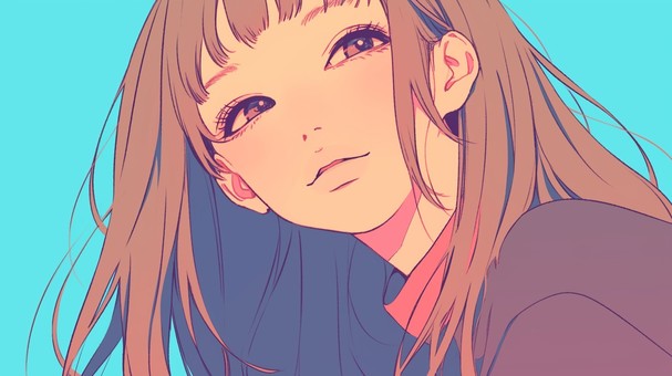 女の子のポートレート