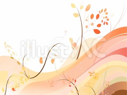 秋のボタニカル 背景