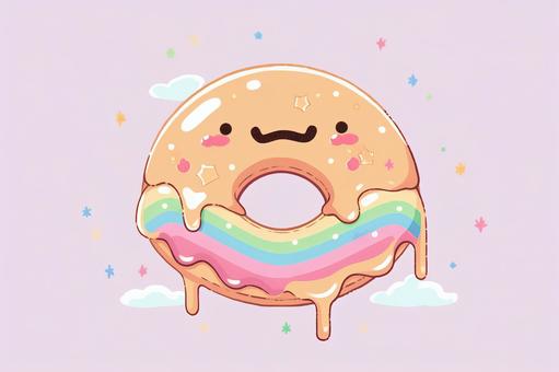 smiling donut, , JPG